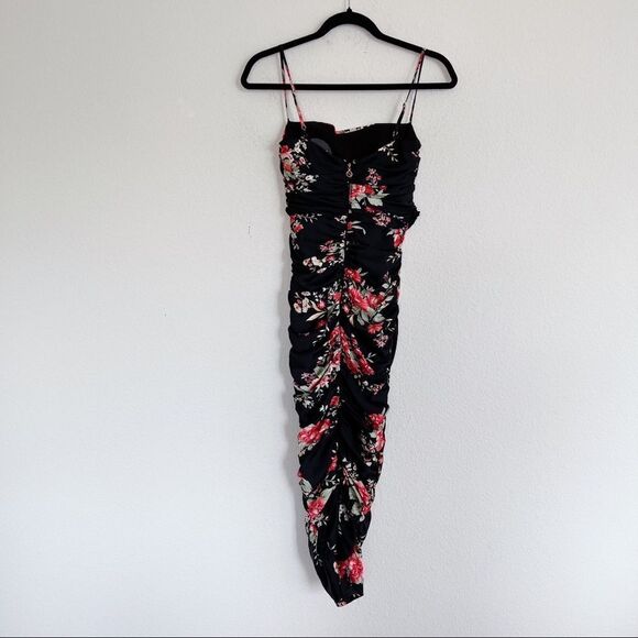 Nookie Garden Party Midi Dress in Black size XS - Picture 8 of 9